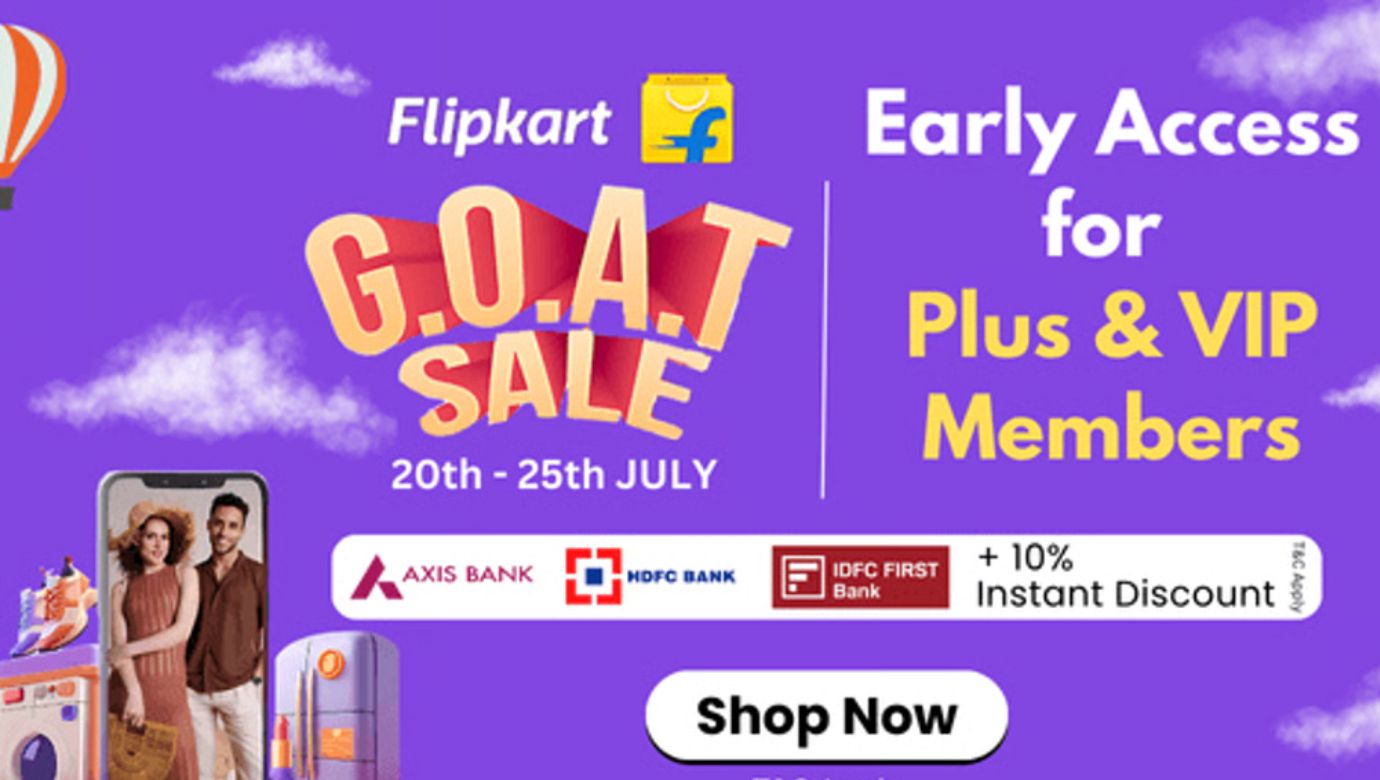 Flipkart GOAT Sale 2025