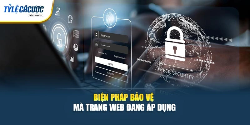Biện pháp bảo vệ mà trang web đang áp dụng