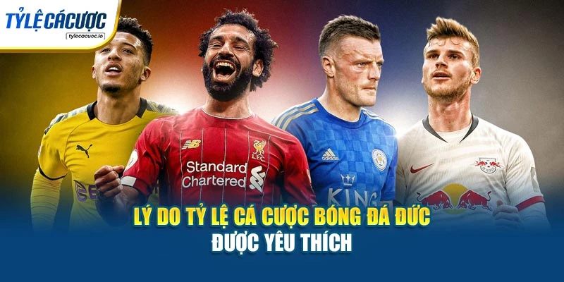 Lý do tỷ lệ cá cược bóng đá đức được yêu thích