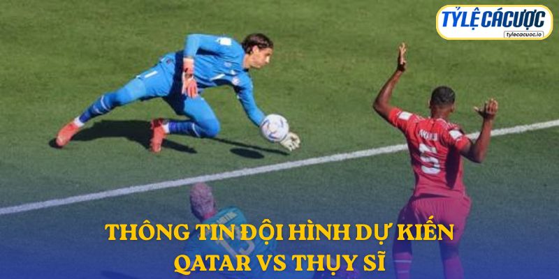 Thông tin đội hình dự kiến Qatar vs Thụy Sĩ