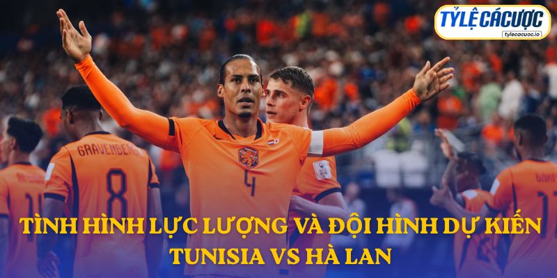 Thông tin đội hình dự kiến Tunisia vs Hà Lan