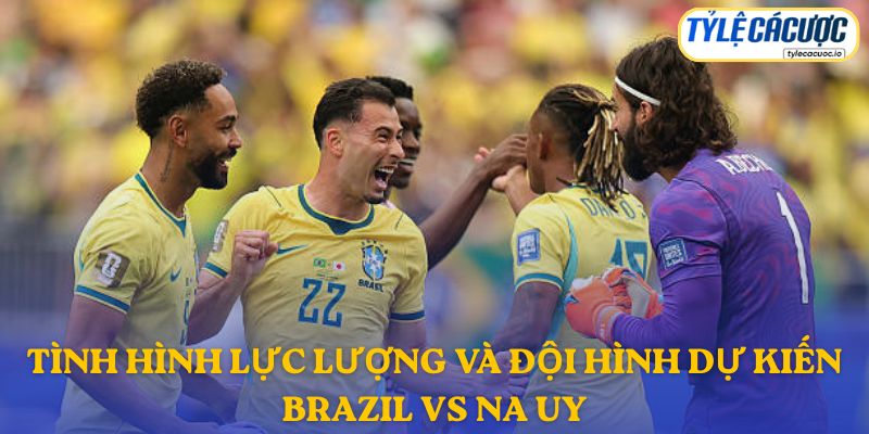 Thông tin đội hình dự kiến Brazil vs Na Uy